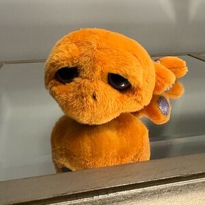 Orange kids turtle plush brand new